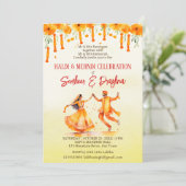 ハルディとメーンディマリゴールズベルインディアン結婚ズ 招待状 (スタンド正面)