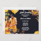 ハルディインディアン浄化式ターメリックフローラ 招待状 (正面)