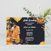 ハルディインディアン浄化式ターメリックフローラ 招待状 (スタンド正面)