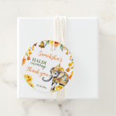 ハルディインディアン結婚の象の黄色い花が好き フェイバータグ (インサイチュ)