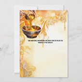 ハルディインディアン花嫁へハラ結婚ディ式 招待状 (裏面)