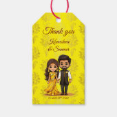ハルディサンゲ結婚インディアン感謝していのお願い ギフトタグ (正面)