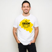 ハルディチームのグルームパーソナライズされた名 Tシャツ