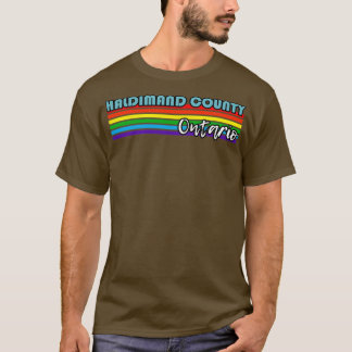 ハルディマンドカウンティオンタリオプライドハルディマンドカウンティL Tシャツ