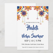 ハルディ式の招待状 招待状 (正面/裏面)