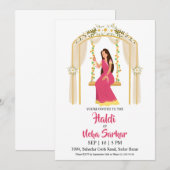 ハルディ式の招待状 招待状 (正面/裏面)