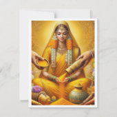 ハルディ式招待状カード (正面)