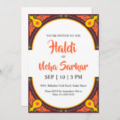 ハルディ式招待状 招待状 (正面/裏面)