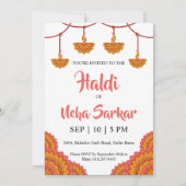 ハルディ式招待状 招待状 (正面)