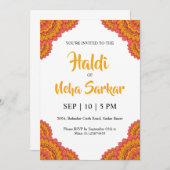 ハルディ式招待状 招待状 (正面/裏面)