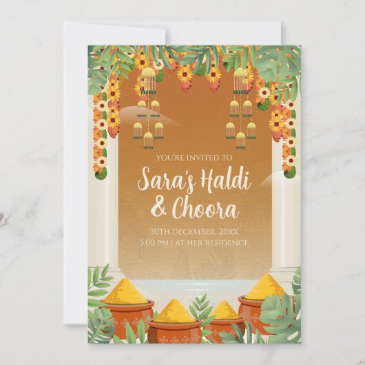 ハルディ招待状 デジタル チューラ 招待状 (正面)