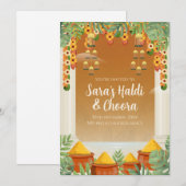 ハルディ招待状 デジタル チューラ 招待状 (正面/裏面)