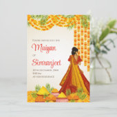 ハルディ招待状 & ピティー招待状 マイヤン招待状 招待状 (スタンド正面)