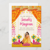 ハルディ招待状 メーヤウン招待＆ハルディ招待 招待状 (正面/裏面)