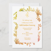 ハルディ・クムクム儀式 招待状 (正面)