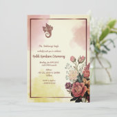 ハルディ・クムクム儀式 招待状 (スタンド正面)