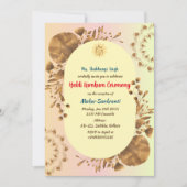 ハルディ・クムクム儀式 招待状 (正面)