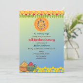 ハルディ・クムクム儀式 招待状 (スタンド正面)