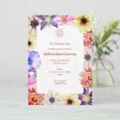 ハルディ・クムクム儀式 招待状 (スタンド正面)