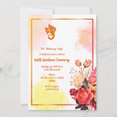 ハルディ・クムクム儀礼 招待状 (正面)