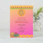 ハルディ・クムクム儀礼 招待状 (スタンド正面)