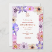 ハルディ・クムクム儀礼 招待状 (正面)