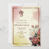 ハルディ・クムクム儀礼 招待状 (正面)