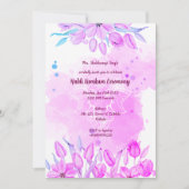 ハルディ・クムクム儀礼 招待状 (正面)