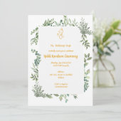 ハルディ・クムクム儀礼 招待状 (スタンド正面)