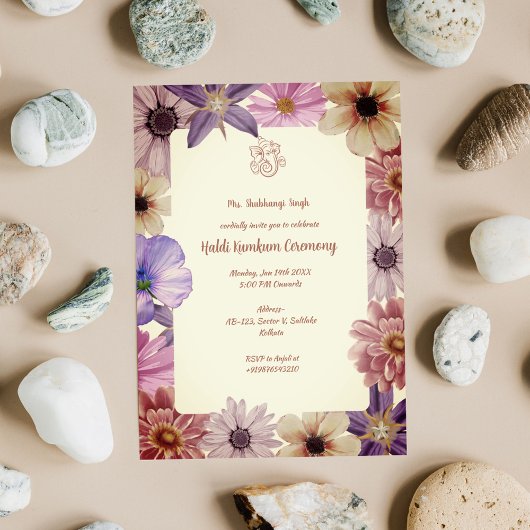 ハルディ・クムクム儀礼 招待状