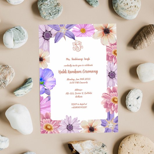 ハルディ・クムクム儀礼 招待状