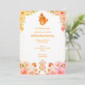 ハルディ・クムクム儀礼 招待状 (スタンド正面)