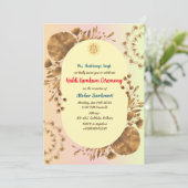 ハルディ・クムクム・セレモニー 招待状 (スタンド正面)