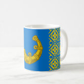 ハルトショーレンデールポレースバッジのシャー コーヒーマグカップ (正面右)