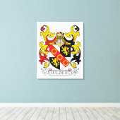 ハルバート家紋 キャンバスプリント (インサイチュ (ウッドフロア))