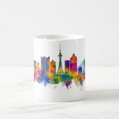 ハルビン 中国 シルエット コーヒーマグカップ (中央)