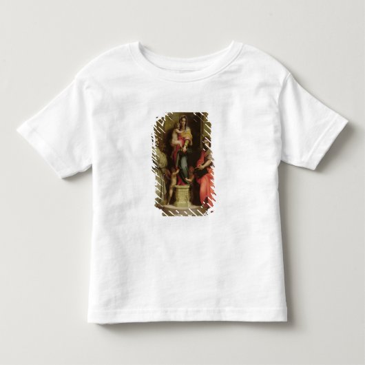 ハルピュイアのマドンナ、1517年(パネルの油) トドラーTシャツ (正面)