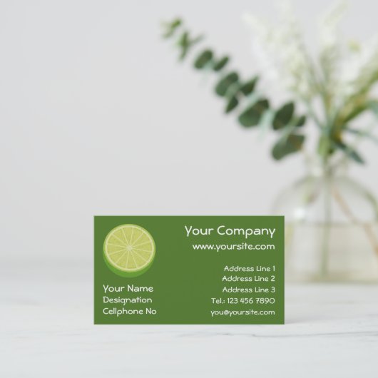 ハルブライム 名刺 (スタンド正面)