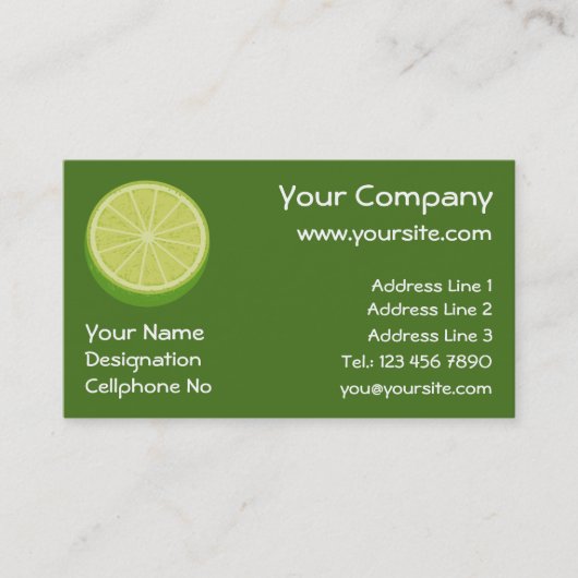 ハルブライム 名刺 (正面)