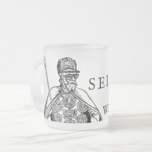 ハルブリンガー フロストグラスマグカップ (正面左)