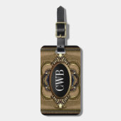 ハルモートマナーモノグラム ラゲッジタグ (正面縦)