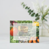 ハルーティガーデンスープレシピ ポストカード (スタンド正面)