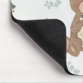 ハルーンの水モダン色グリッドマウスパッド用ギフト マウスパッド (コーナー)