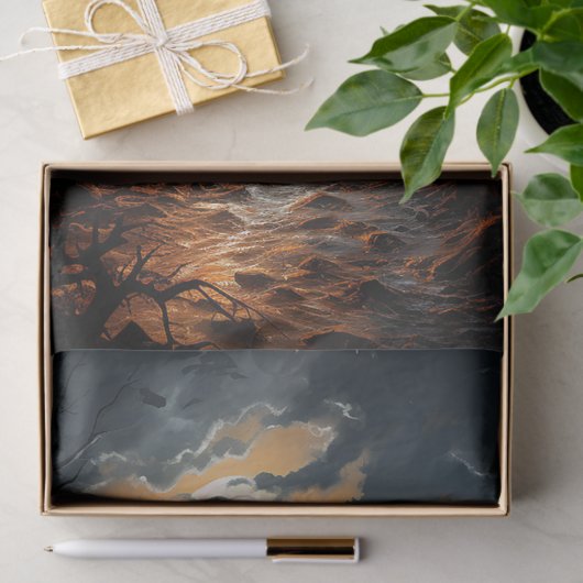 ハル不気味幽霊のよく出るウィーンデクページ 薄葉紙 (ギフト)