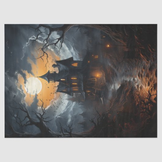 ハル不気味幽霊のよく出るウィーンデクページ 薄葉紙 (正面)