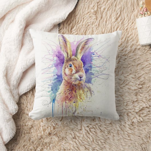 ハレの胸像 クッション (ブランケット)