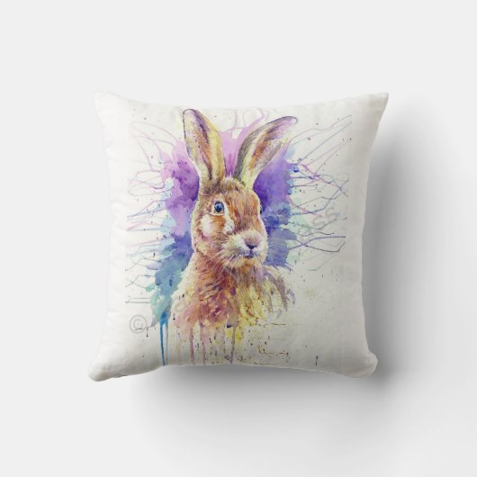 ハレの胸像 クッション (裏面)