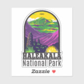 ハレアカラナショナルパークハワイヴィンテージ シール (シート)