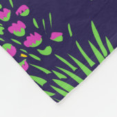 ハレアカラナショナルパークハワイヴィンテージ フリースブランケット (角)