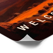 ハレアカラナショナルパークマウイハワイヴィンテージ ポスター (角)